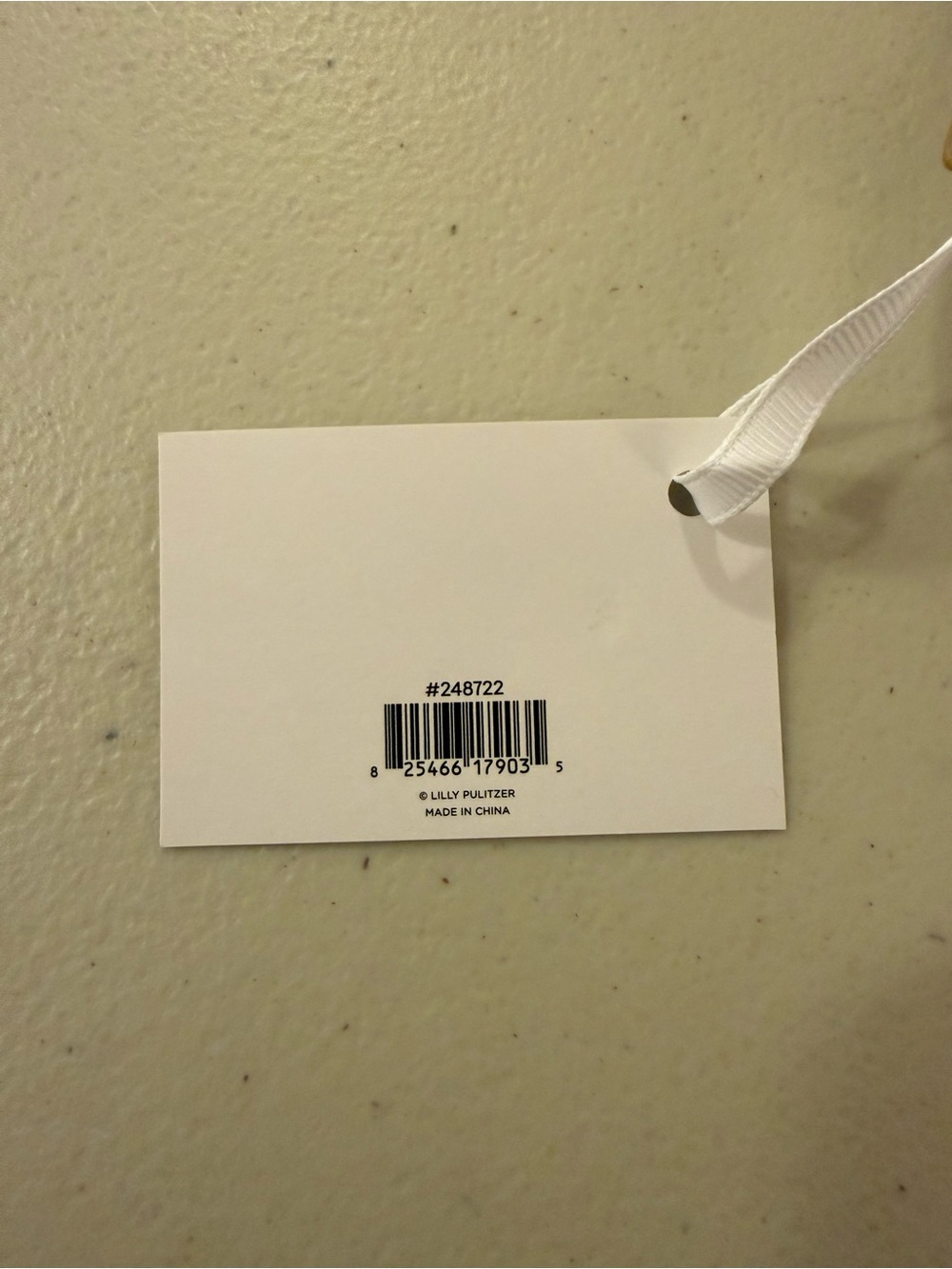 Lilly Pulitzer Zebra Shaped Luggage Tag in ‘Conch Shell Punk Zee Bebe’ - *NWT* - Picture 8 of 8